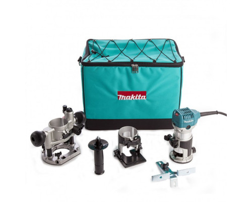 Фрезер кромочный Makita RT0702CX2, 710 Вт, 10000-30000 