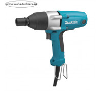 Гайковерт Makita TW0350, 400 Вт, М12-М22, 2000 об/мин, 1/2