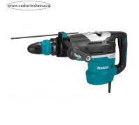 Перфоратор Makita HR 4013 С, SDS-max, 1100Вт, 2реж, 8Дж, 1450-2900 уд/мин, плавн. пуск