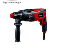 Перфоратор Einhell TC-RH 620 4F, SDS-plus, 620 Вт, 2.2 Дж, кейс, 3 бура, 1 зубило