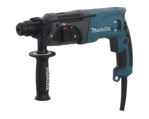 Перфоратор Makita HR2470X15, 780 Вт, SDS+, 3 режима, 2.7 Дж, 4500 уд/мин, кейс + 