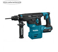 Перфоратор аккумуляторный Makita HR008GZ02, 40 В, SDS+, 3 режима, 3.9 Дж, БЕЗ АКБ/ЗУ