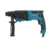 Перфоратор Makita HR 2630, SDS+, 800Вт, 2.9 Дж, 4600 уд/мин, 2.9кг