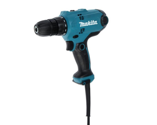 Дрель-шуруповерт сетевая Makita DF0300, 320 Вт, 2 скоро