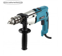 Дрель ударная Makita HP2070, 1010 Вт, ЗВП 13 мм, 1200/2900 об/мин, мет. редуктор, кейс