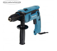 Дрель ударная Makita HP1641F, 680 Вт, БЗП 13 мм, 2800 об/мин, подсветка