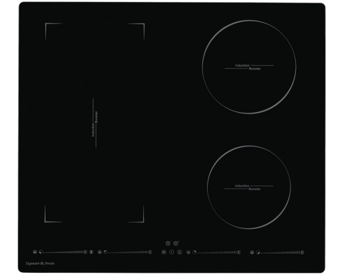 Варочная панель Zigmund & Shtain CIS 032.60 BX черный