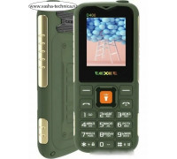 Мобильный телефон teXet TM-D400 цвет зеленый