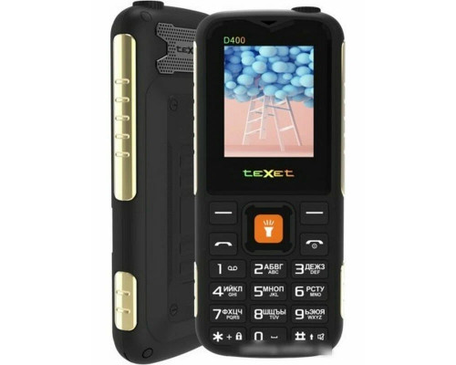 Мобильный телефон teXet TM-D400 цвет черный